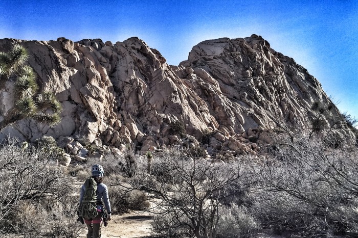 Lost Horse Wall in Joshua Tree National Park, CA