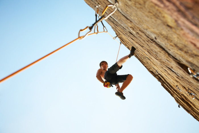 climbing class, lead climbing, learn to lead, sport climbing, los angeles, joshua tree, california