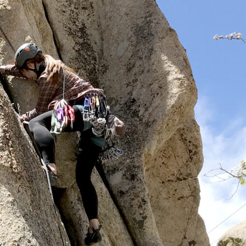 trad climbing, traditional climbing, trad lead, california, joshua tree, lead class, lead climbing, learn to lead, trad climbing class